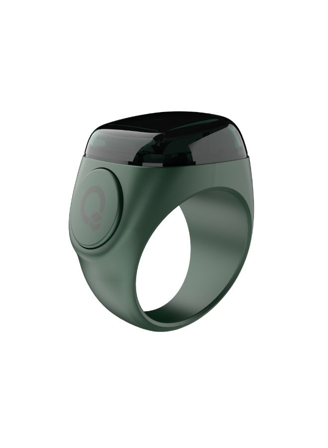 N01 GR20# Smart Tasbih Ring 💍 with BLE 5.3 🌀, 0.6″ Segment Display 🖥️, 120 Hours Battery Life 🔋, Max Count 65,000 🔢 — Waterproof 💧 Islamic Wearable Technology ✨ - Image 1